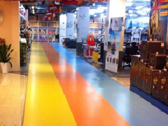 购物商城地板选择PVC地板是首选